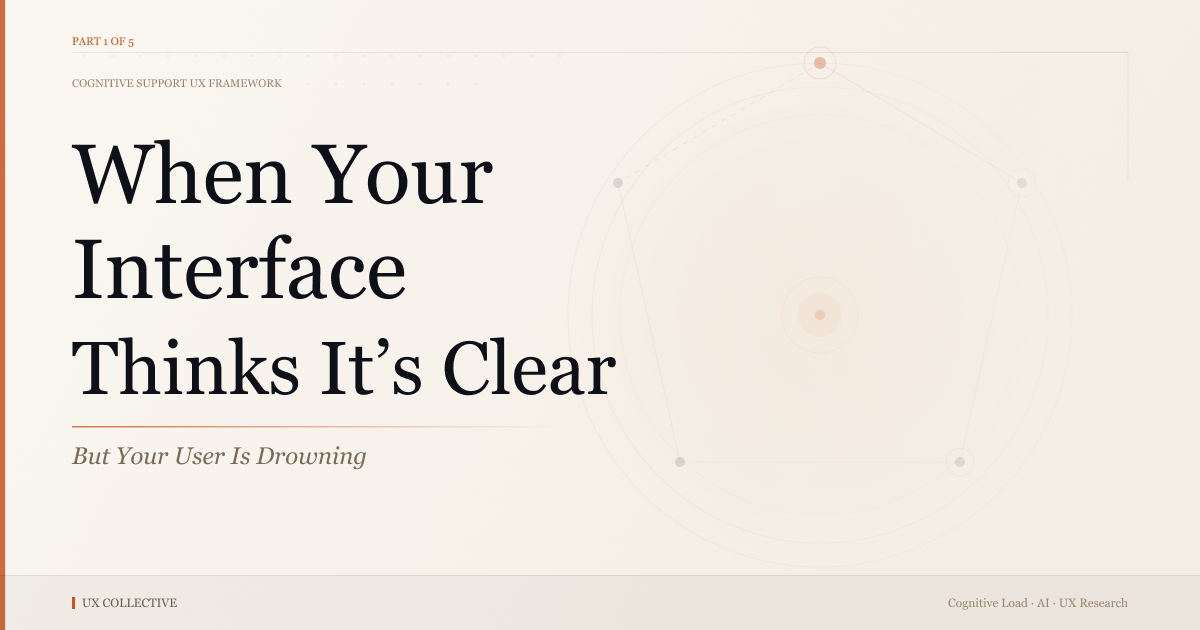 When your interface thinks it's clear
