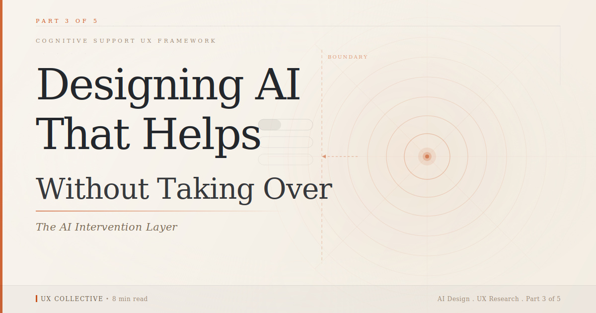 The AI intervention layer