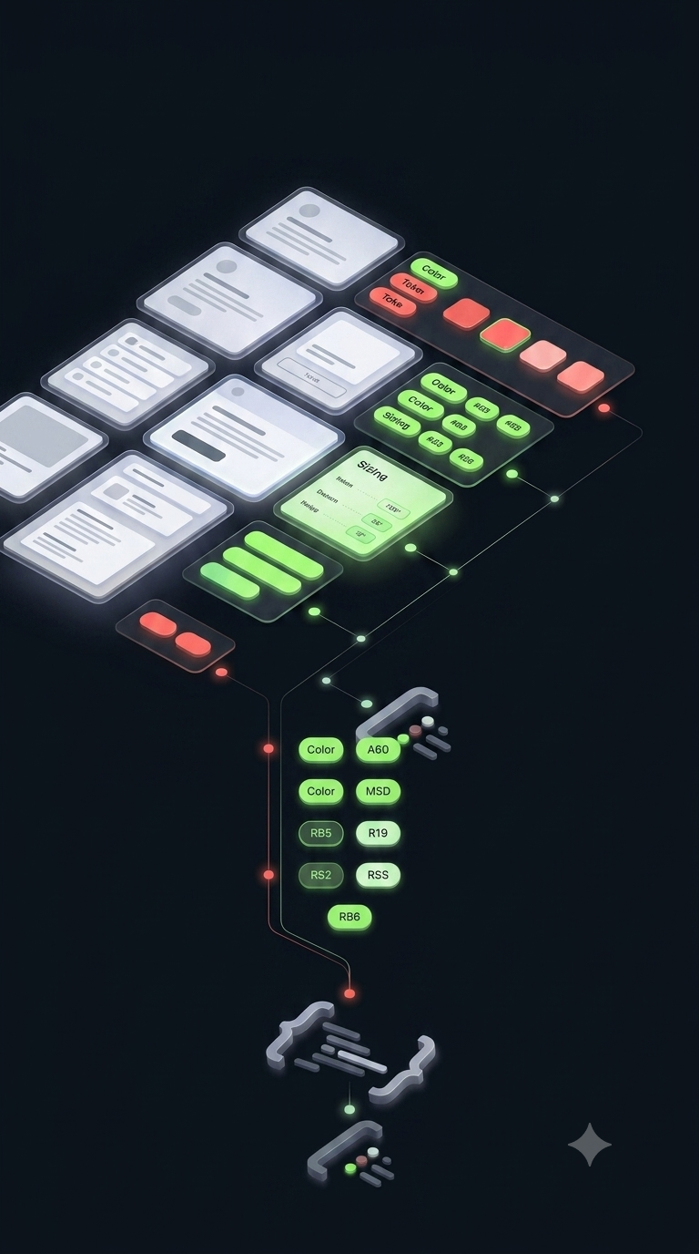Global design system - — tokens and components
